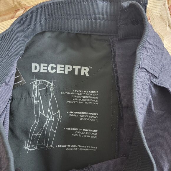 Kuhl Deceptr Pants Mens 28x31* Blue Hiking Outdoor Lightweight Elastic Waist - Picture 13 of 16